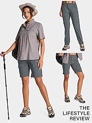 Womens Hiking Pants Convertible Quick Dry Stretch
