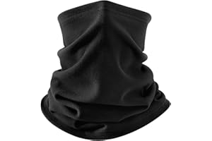 Apidgrowth Winter Neck Gaiter Warmer - Face Cover Scarf Windproof Fleece for Men & Women Sport Outdoors Skiing Fishing Hiking
