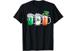 ST. PATRICK'S DAY LUCKY CO Irish Beer Ireland Flag St Patricks Day Men Women Leprechaun T-Shirt