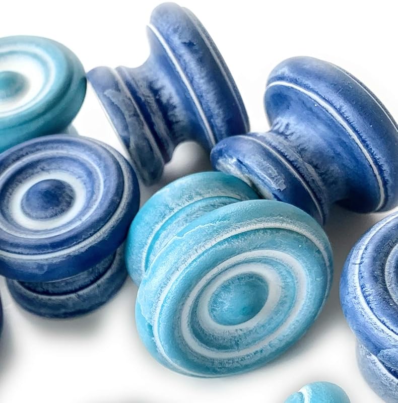 Drawer pulls or knobs, cottage chic vintage finish