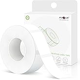PARLAIM Label Maker Tape,Thermal Label 0.55"X1.18" (14mm X 30mm) 210 Labels/Roll,Thermal Sticker Compatible with D30 Label Printer,Self-Adhesive Label Tape for for Home Office Small Business(White)