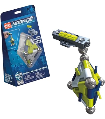 Amazon.com: Mega Construx Magnext 4-in-1 Mag-Racers Construction