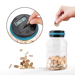 Large Piggy Bank for Boys Adults, Vcertcpl Digital