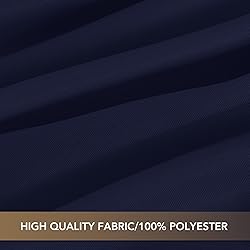 sancua Round Tablecloth 120 Inch Diameter, 8 Pack