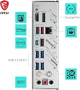 MSI B650M GAMING PLUS WIFI Motherboard AM5 Ryzen 9000 8000 7000 DDR5 Wi-Fi 6E view 6