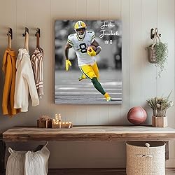 B.B.F MAKE American Football Sports Canvas Wall Art