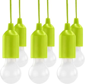 Hycell Pull Light 6er Set Mit Zugschalter Inkl Aaa Batterien Tragbare Led Lampe Warmweiss Mobile Leuchte Ideal Fur Garten Schuppen Zelt Camping Dachboden Kleiderschrank Oder Party Dekoration Amazon De Beleuchtung