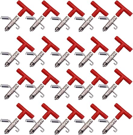 Amazon Com Tinsow 20 Pcs Automatic Water Nippler Drinker Feeders