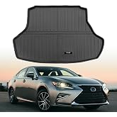 Custom for 2013-2018 Lexus ES 350 ES 300H Cargo Mats Trunk Liner All Weather TPE Protection Mat Accessories (for 2013-2018 Lexus ES)