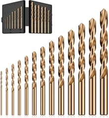MACXCOIP M35 Cobalt Drill Bit Set 13pc