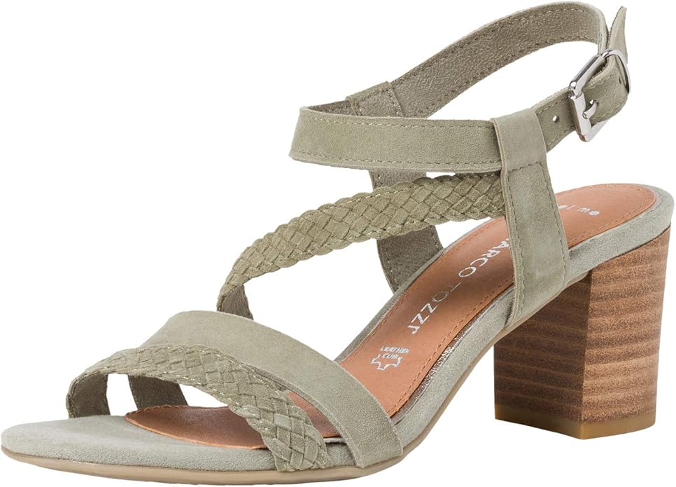 MARCO TOZZI Women's 222830736 Leder Sandale, 3.5 Amazon.co.uk