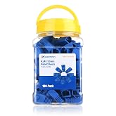 Cable Matters 100-Pack Cat6/Cat5e RJ45 Strain Relief Boots, Blue | Suitable for 6.5mm (0.25in) Ethernet Cables, RJ45 Boot, Cat 6 Boot