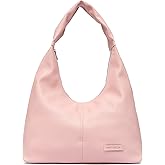 NEWBELLA Vegan Leather Hobo Shoulder Bag for Women, Lightweight Hobo Purse, Casual Commute Bag for Daily Work Shopping Travel