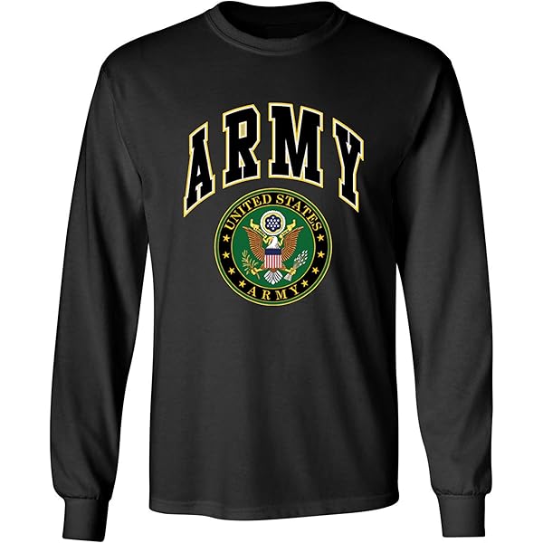 Amazon.com: Lucky Ride US ARMY CREW NECK SWEATSHIRT ARMY LOGO