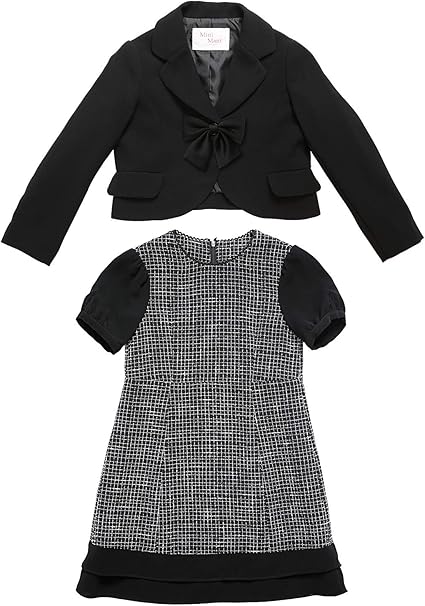 Amazon ニナーズ Nina S 入学式 スーツ 女の子 ガールズ キッズ ジュニア セレモニー 子供服 子供用 幼稚園 小学生 入園式 卒園 式 卒業式 アンサンブル ジャケット ワンピース オールシーズン Kds 007 100 110 1 130 140 フォーマル 通販