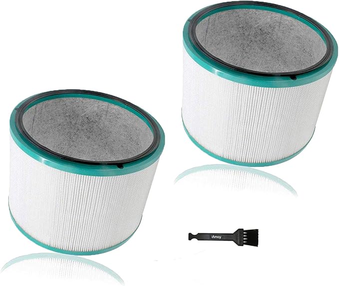 Iamoy Replacement Hepa Filter Compatible With Dyson Dyson Hp02 Hp01 Hp00 Pure Hot Cool Link Cleaner Fan Dyson Pure Cool Hp03 Dp01 Dp03 Desk Air Purifier Including 2 Filters Amazon Co Uk