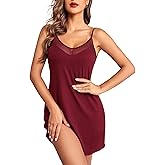 Ekouaer Women's Camisole Chemise Nightgown