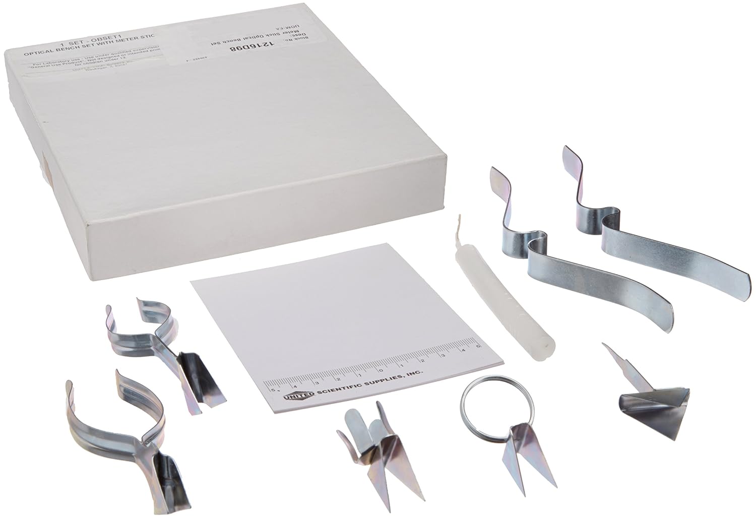 United Scientific OBSET1 Optical Bench Set with Meter Stick Science