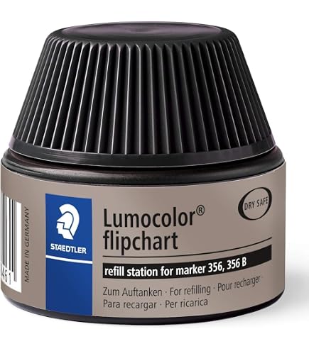 STAEDTLER Lumocolor Navulstation – Universele Penvuller – 15-20 Navullingen – Voor 313/314/317/318 – Zwart – Eenvoudig En Schoon Bijvullen – Milieuvriendelijk