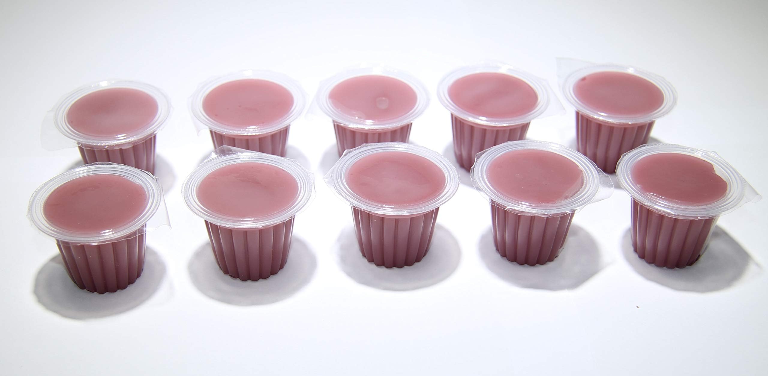 Jelly Fruit Pots Reptile Food - Protein Jelly Fruit Cups for Lizards, Gecko, Insects, Birds, Parrots - Bulk Packs (Calcium, 10)