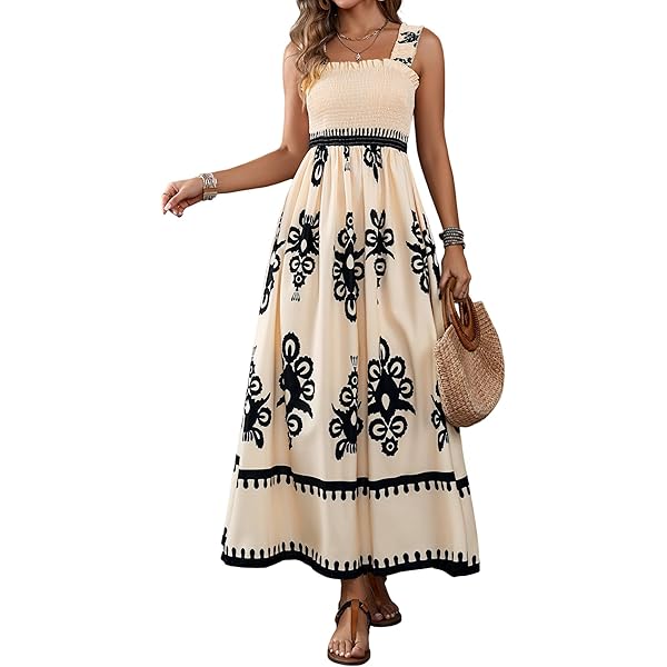 fitted lace wedding dress GLIGET Dresses for Women 2024 Floral Print Ruffle Trim Wrap Hem Cami Maxi  Dress (Color : Multicolor, Size : X-Small) at Amazon Women's Clothing store
