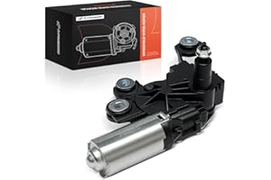 A-Premium Rear Windshield Wiper Motor Compatible with Audi A3 / A3 Quattro 2006-2013, A4 Quattro 2003-2008, Q5 2009-2016, Q7 
