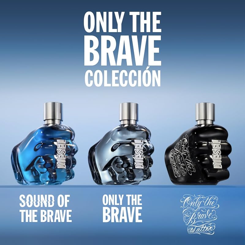 , Sound of the Brave, Eau de Toilette de hombre vibrante, 50 ml