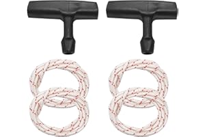 Hoypeyfiy Recoil Starter Handle with Pull Cord Kit Replacement for STIHL TS350, TS360, TS400, TS410, TS420, TS460, MS380, MS3