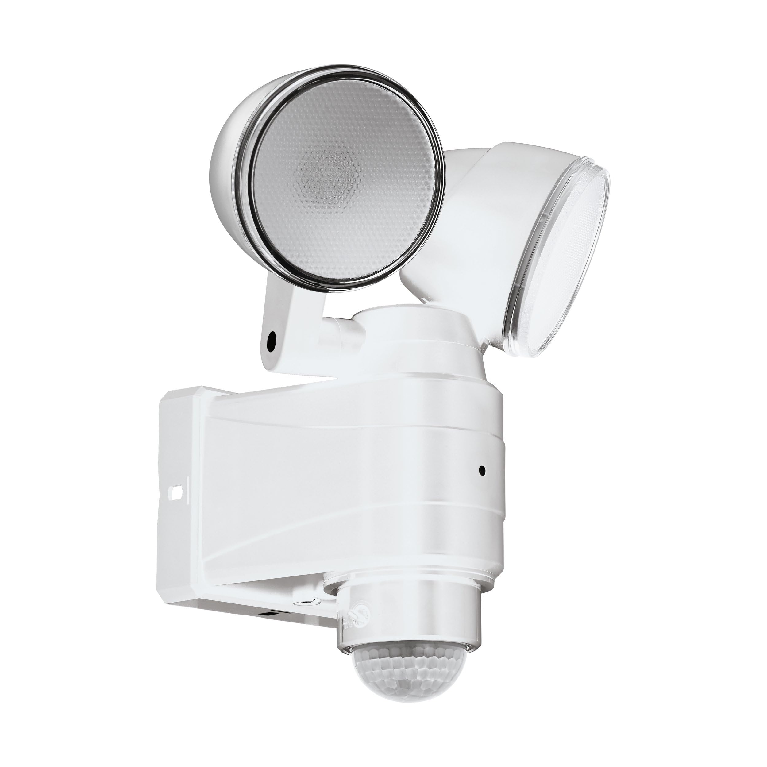 Eglo 98194 CASABAS Exterior Dual Spotlight Wall Light with Sensor in White