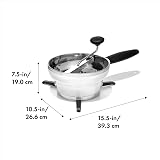 OXO Good Grips Food Mill Stainless Steel Bowl 2.17L with 3 Disks view 7