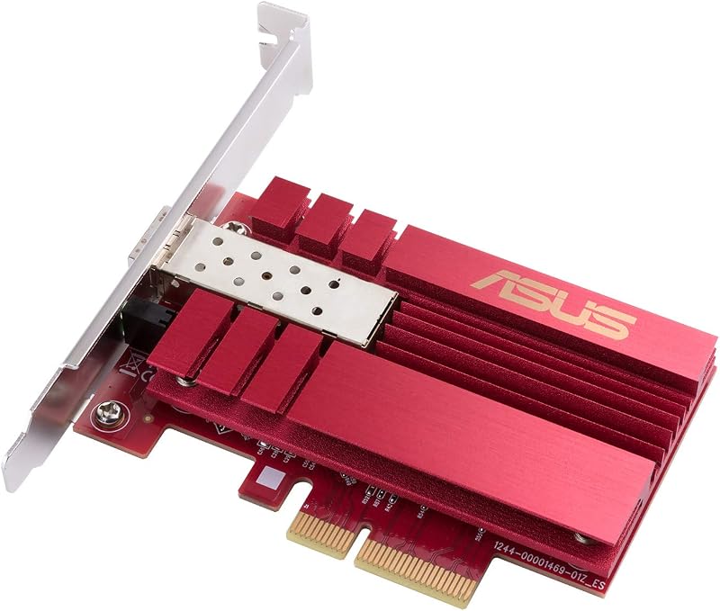 ASUS XG-C100F 10Gbps Ethernet Network Adapter PCIe SFP+ Fiber Optic Card