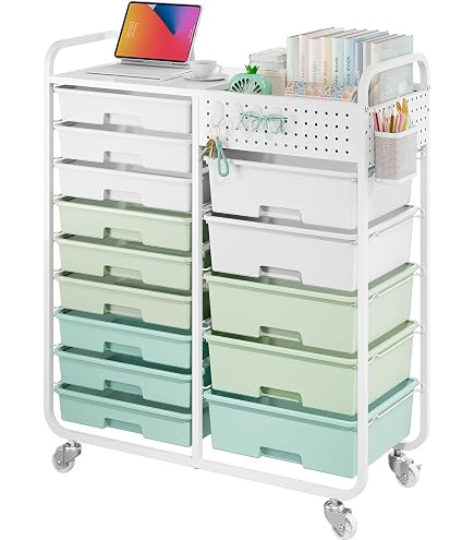 Amazon.com: GOFLAME 12-Drawer Rolling Storage Cart