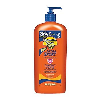 Banana Boat Sport Spf 50 Family Size Sunscreen Lotion, 12-Fluid Ounce