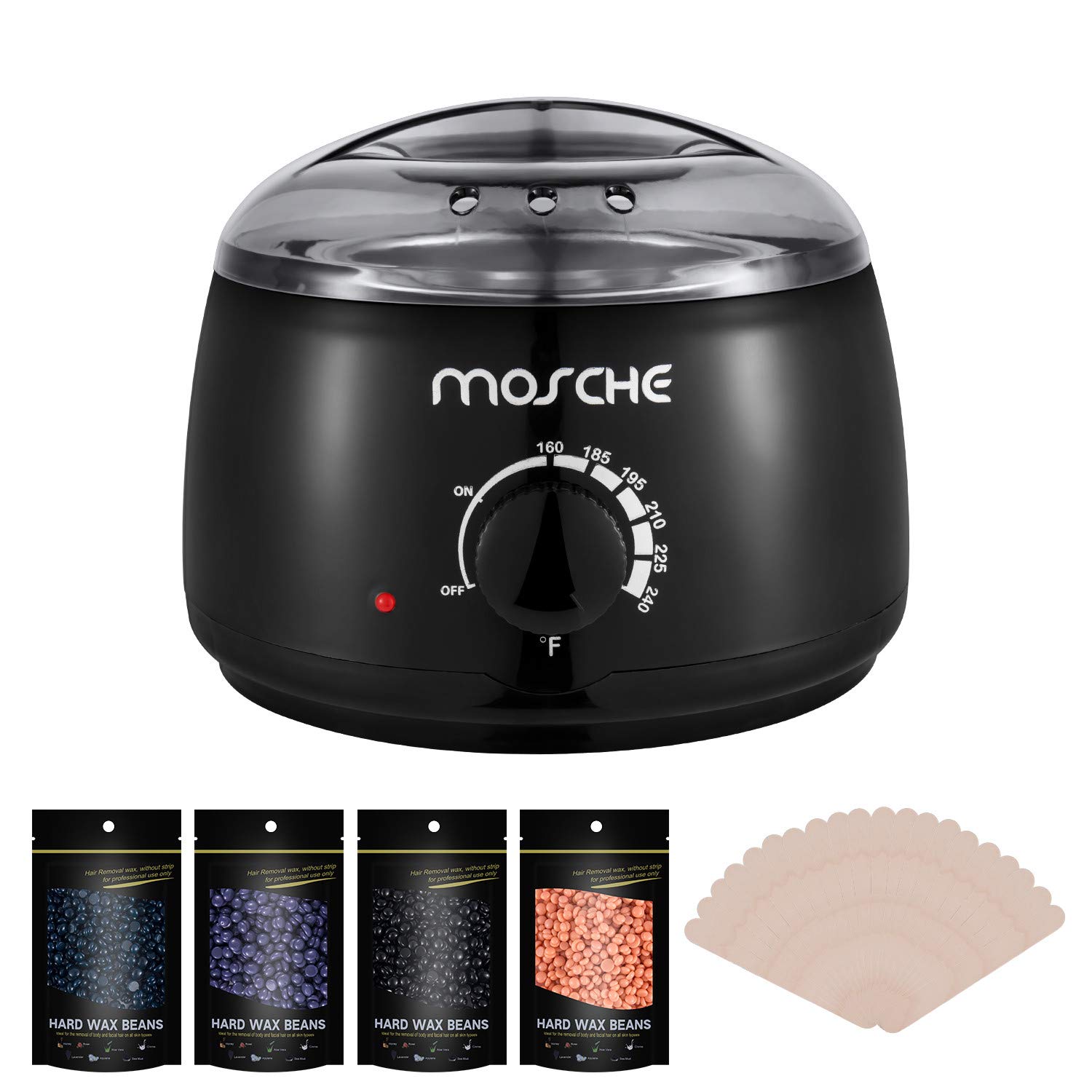 AUBNICO Wax Warmer Hair Removal Kit with Hard Wax Beans