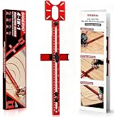 Sigerio Router Circle Cutting Jig for DeWalt/Bosch/Milwaukee Compact Routers &ndash; 4 in 1 Adjustable Router Jig, Aluminum Alloy Circle Cutting Guide for Trim Routers, 5.5&ndash;30" for Circles, Arcs &amp; Grooves