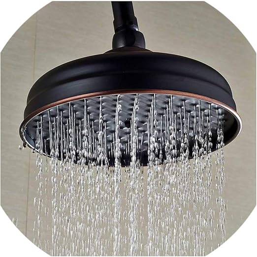 Antique Brass Shower Head Brass Rainfall Shower Faucet Head Shower