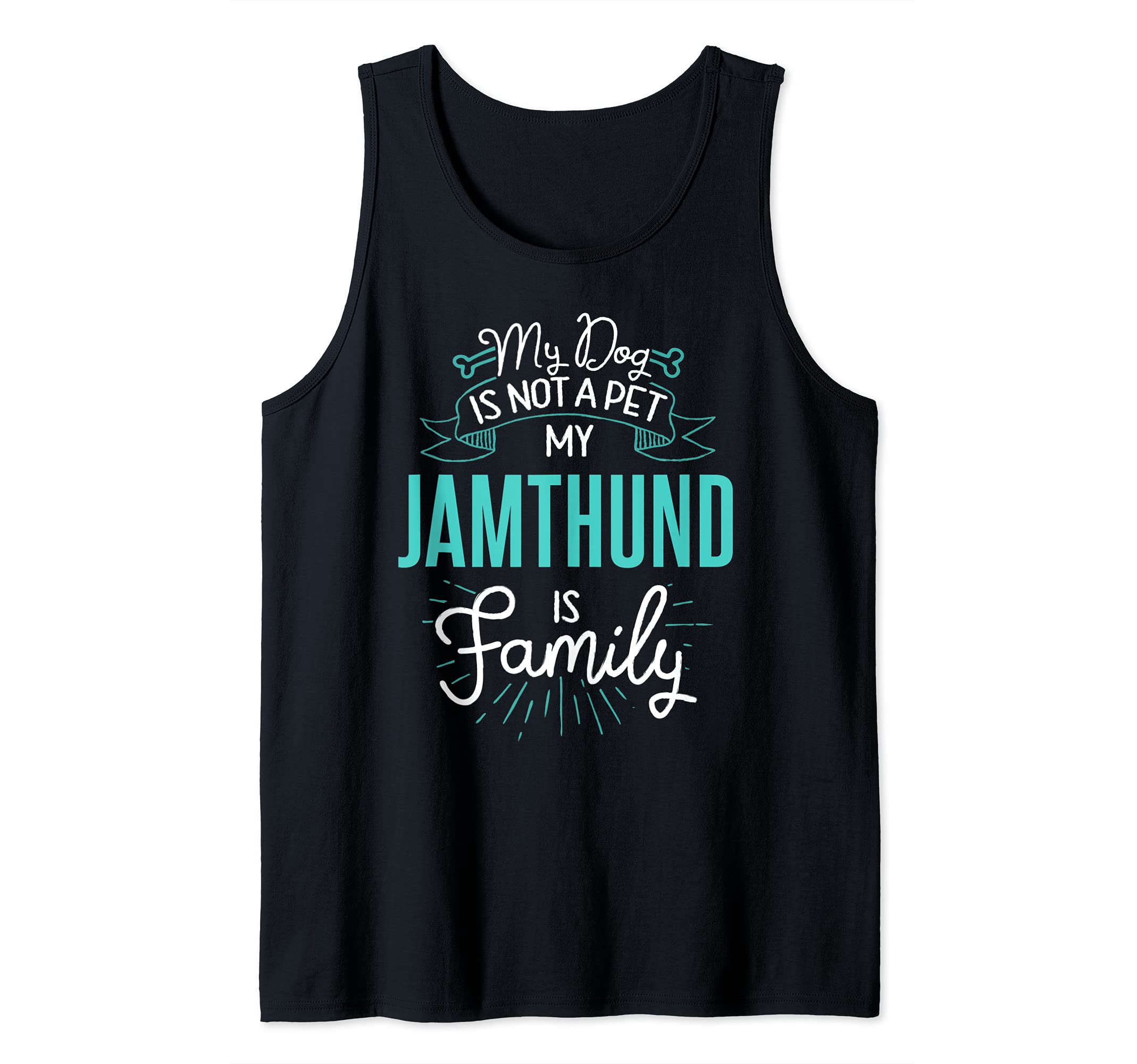 Cute Jamthund Design Family Dog Giftn Tank Top