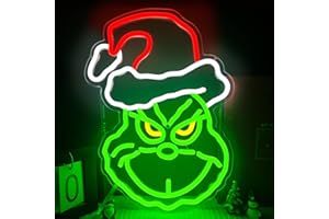 LULKOD Christmas Neon Sign Christmas Led Sign Dimmable for Wall Decor Neon christmas Lights Up Sign for Bedroom Kids Room Living Room Gift Xmas Party