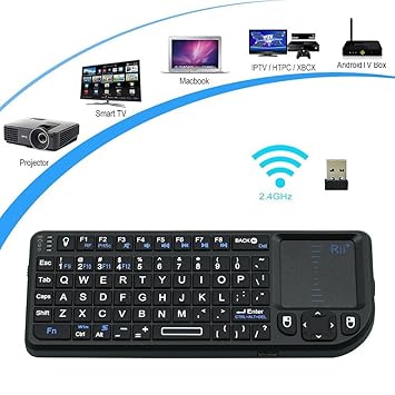 3nh English language : Zoweetek Original RTMK01+ Mini Wireless English Keyboard For Smart TV Box, Set Top Box