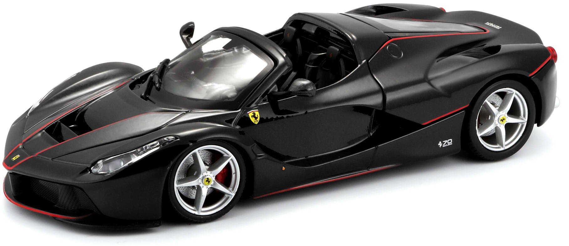 BBurago Maisto France Ferrari Aperta 26022B Model Car 1:24 Scale Black