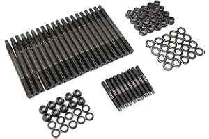 YZQPNB 12-Point Cylinder Gasket Head Stud Bolt Kit Compatible with 2004-2019 LS1 LS3 5.3L 5.7L 6.0L Engines​ / Chevy LS1 LS6 4.8L 5.3L 6.0L # 234-4317