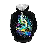 AFPANQZ Sea Turtle Pattern Sweaters for Men