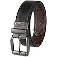 Levi's Men's Two-in-One Reversible Rotative Buckle Casual Everyday Jean Belt (Regular and Big & Tall Sizing)