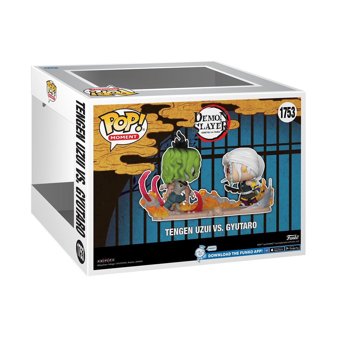 Funko POP Moments: DS - Tengen Uzui Vs Gyutaro - Demon Slayer - Collectable Vinyl Figure - Gift Idea - Official Merchandise - for Kids & Adults - Anime Fans - Model Figure for Collectors and Display