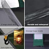 GEEDIAR Automatic Pop Up Tent 3-4 Person Waterproof UV 210T 210D Carry Bag view 6