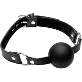XR Brands XL 2 Inch Silicone Ball Gag