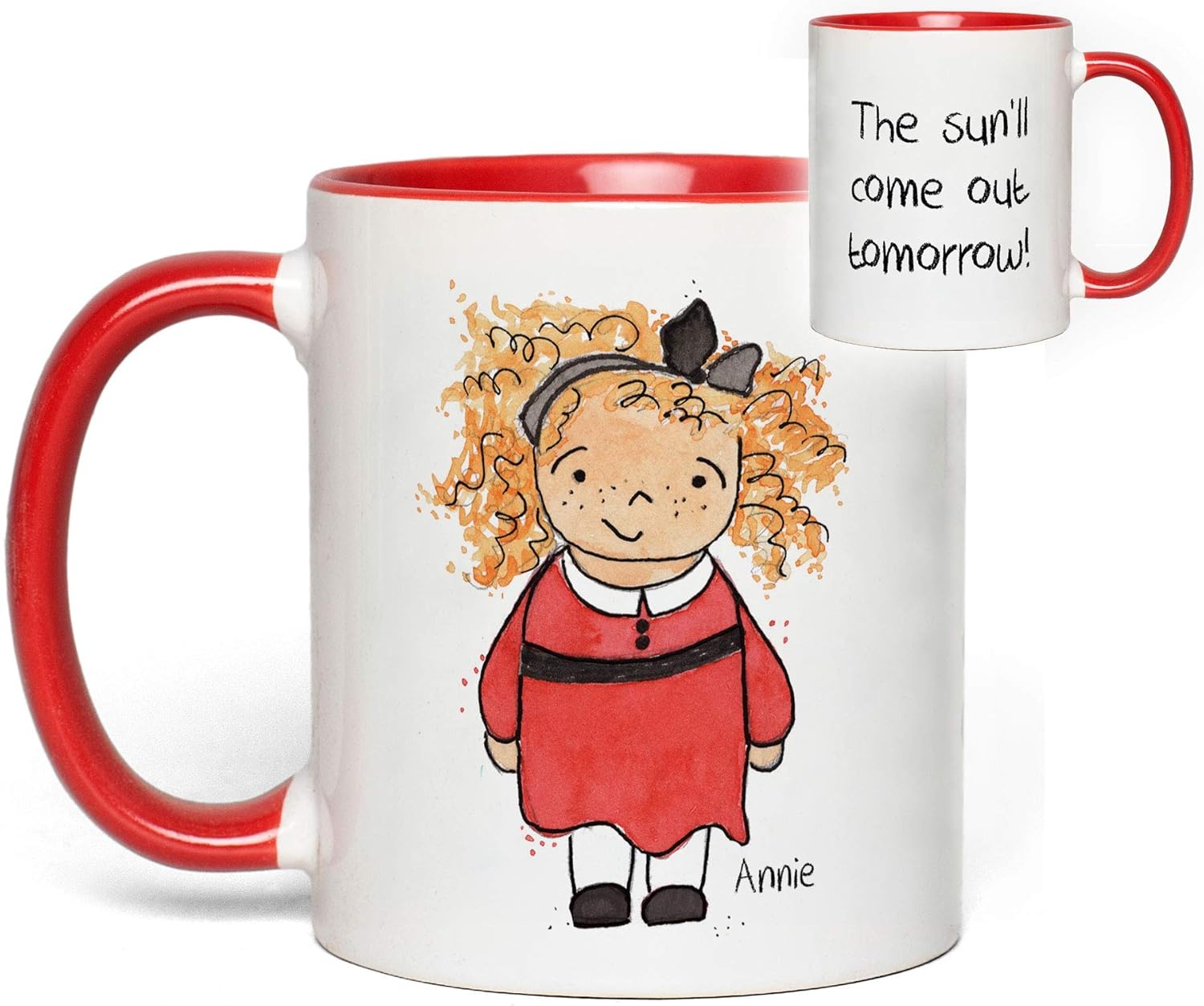 Little Orphan Annie Quote Mug Handmade