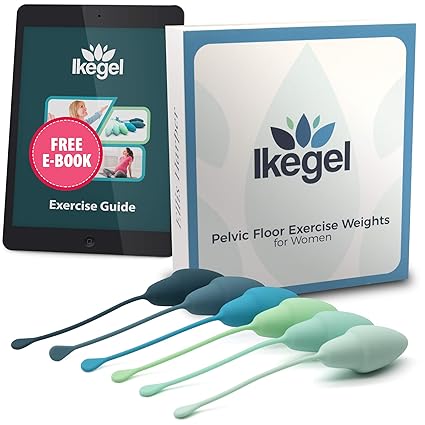 Ikegel Kegel Balls For Tightening With Workout Ebook Easy To Use Pelvic Floor Strengthening Device Aka Ben Wa Balls For Women Kegal Exercise