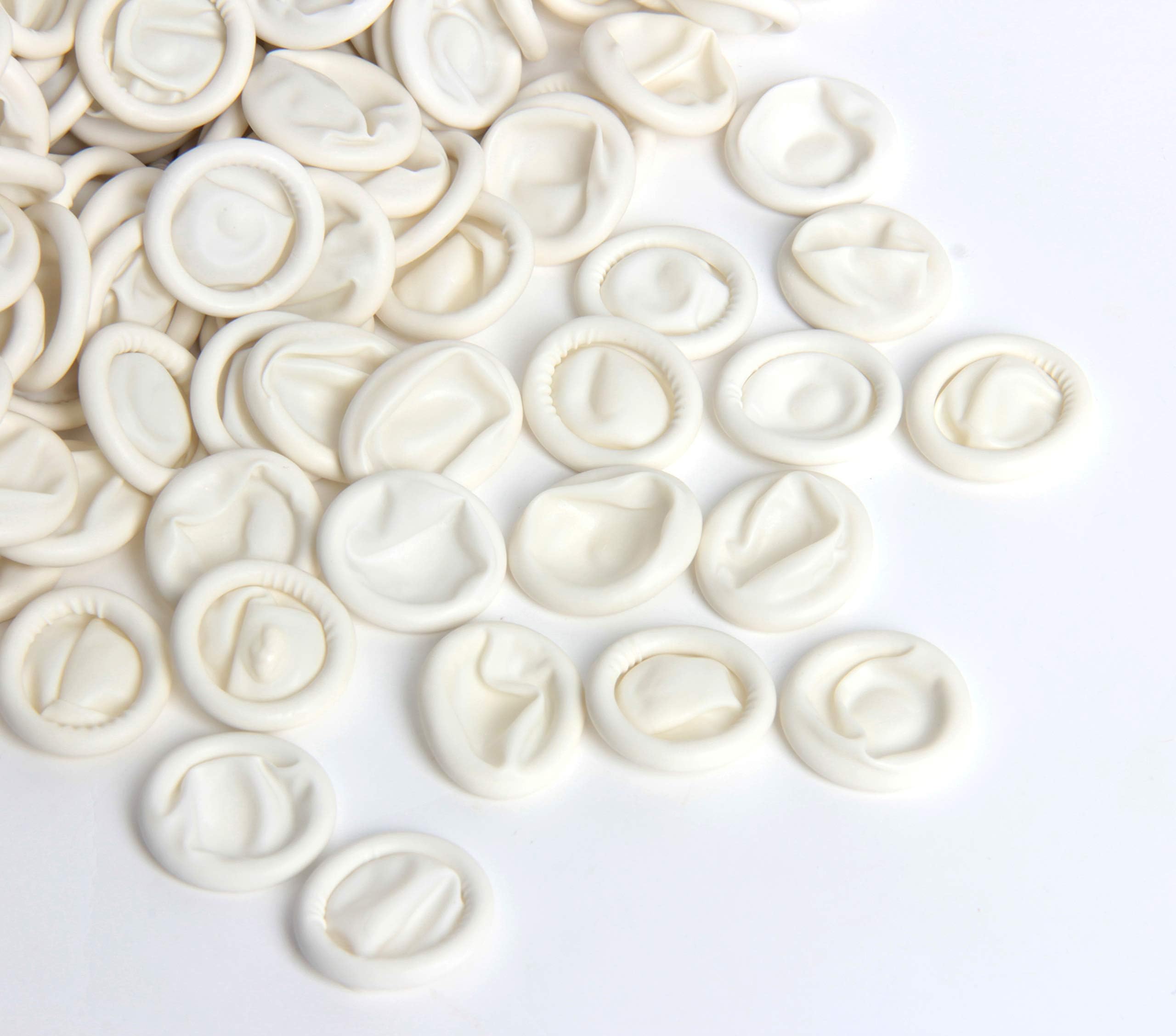 SBYURE Disposable Latex Finger Cots,300g (Approx. 600pcs) Rubber Fingertips Finger cots for Painting, Jewelry Cleaning,Electronic Repair,Art Crafting,Industrial Apply.Medium