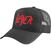 Slayer Classic Logo Trucker Hat with Adjustable Mesh Back